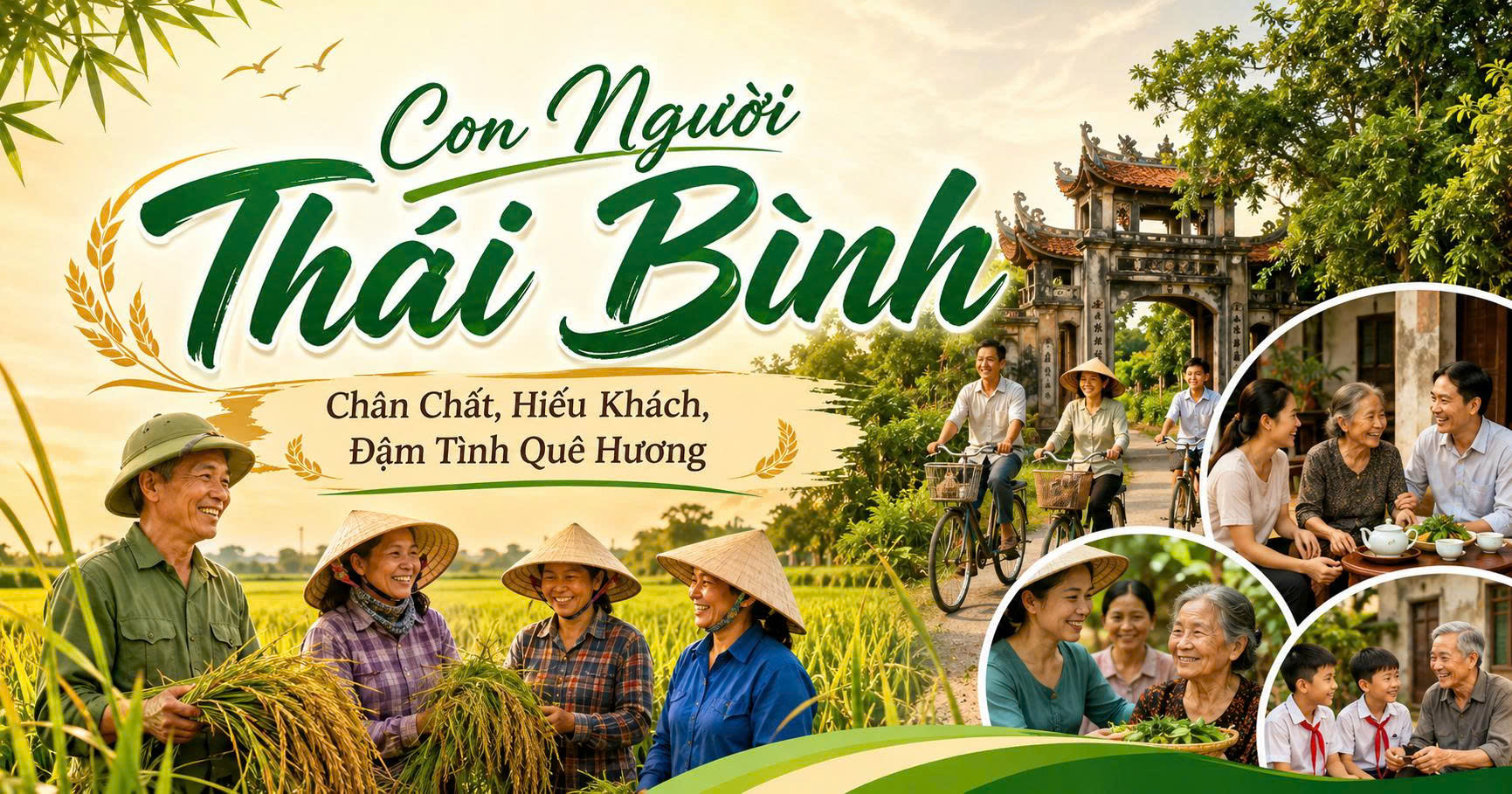 Con Người Thái Bình – Chân Chất, Hiếu Khách, Đậm Tình Quê Hương