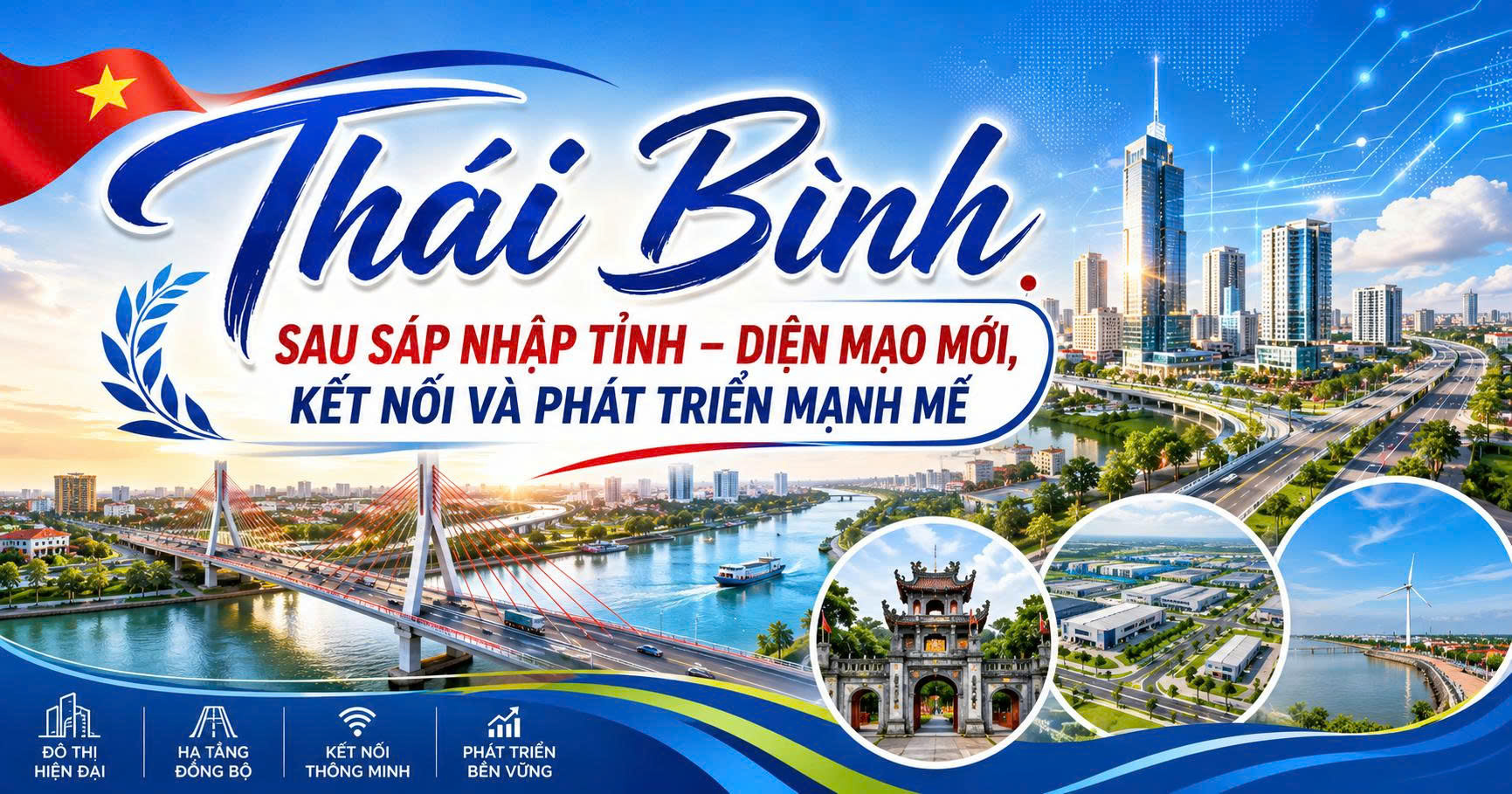 Thái Bình Sau Sáp Nhập Tỉnh – Diện Mạo Mới, Kết Nối Và Phát Triển Mạnh Mẽ